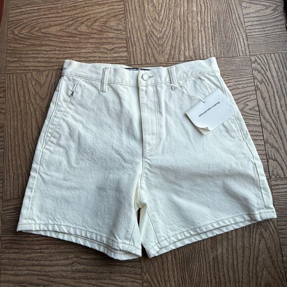 NEW Alexander Wang Denim Shorts size 27